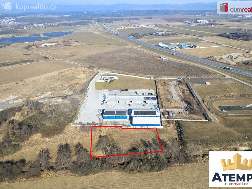 Prodej  stavebního pozemku 2534 m^2 Hůry, Hůry 