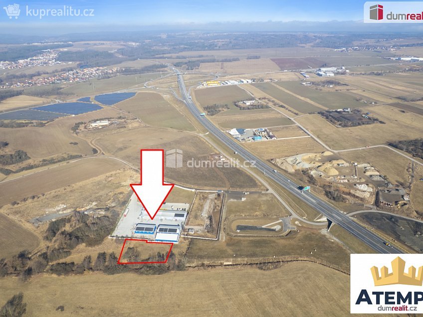 Prodej  stavebního pozemku 2534 m^2 Hůry, Hůry 