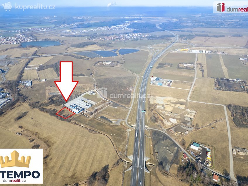 Prodej  stavebního pozemku 2534 m^2 Hůry, Hůry 