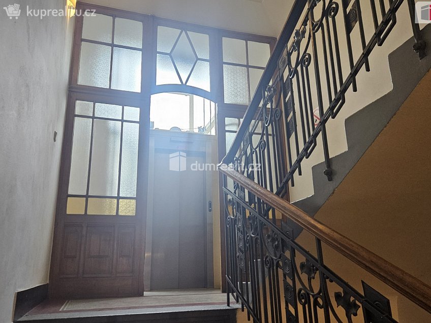 Pronájem bytu 2+kk 44 m^2 Slezská, Praha 3 