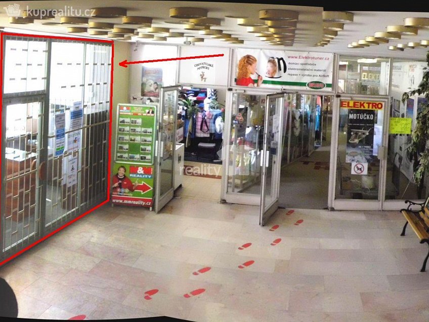 Pronájem  obchodních prostor 20 m^2 Sokolovská, Ostrava 
