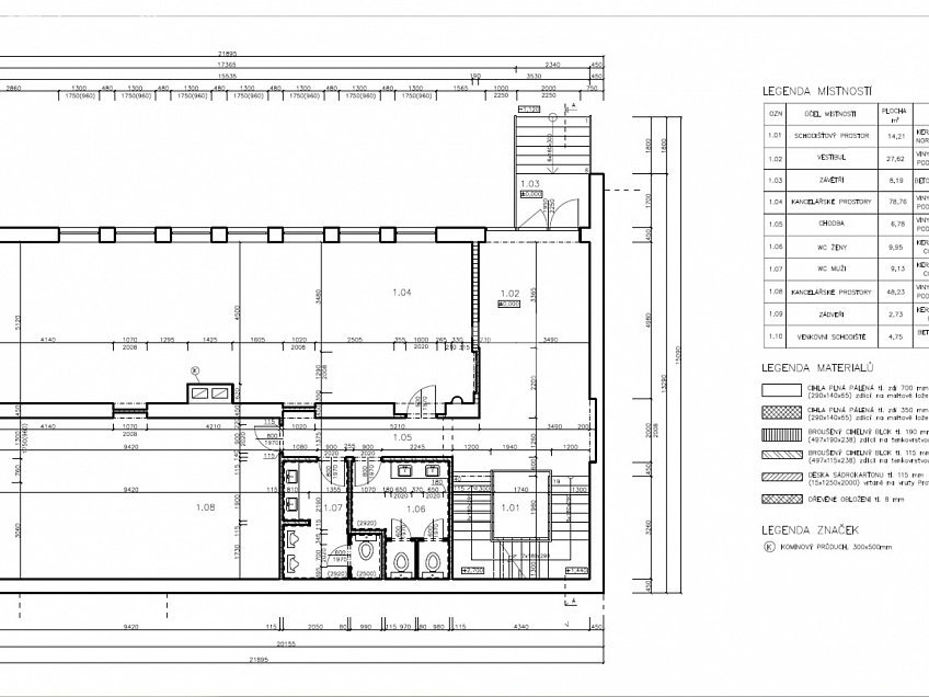 Prodej  kanceláře 541 m^2 Stará cesta, Jindřichův Hradec 