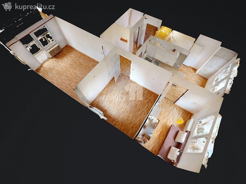 Prodej bytu 3+1 62 m^2 Žižkov II, Havlíčkův Brod 