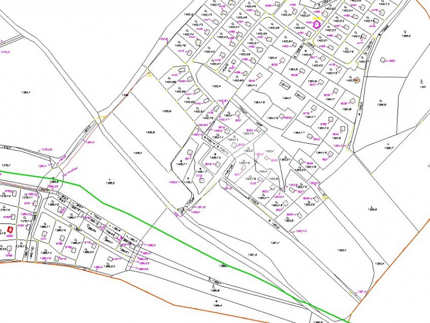 Prodej  stavebního pozemku 576 m^2 Písek, Písek 