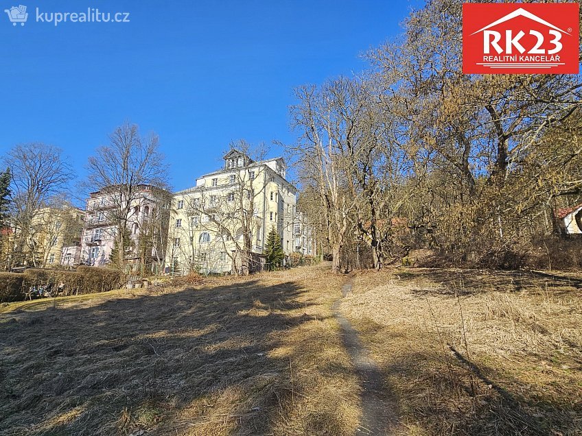 Prodej  stavebního pozemku 3377 m^2 Zeyerova, Mariánské Lázně 