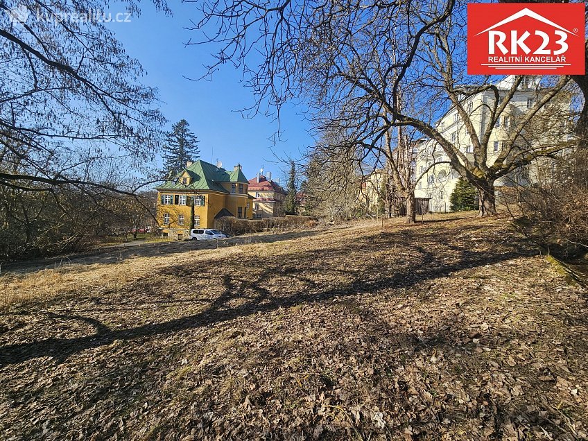 Prodej  stavebního pozemku 3377 m^2 Zeyerova, Mariánské Lázně 