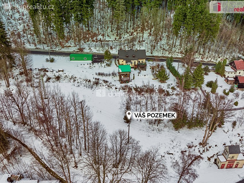 Prodej  stavebního pozemku 3414 m^2 Merklín, Merklín 