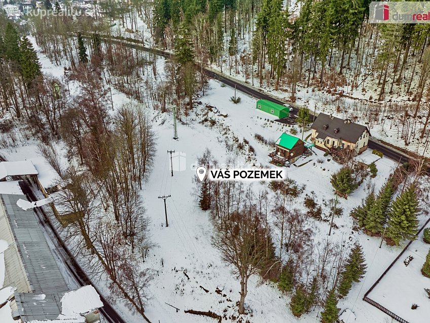 Prodej  stavebního pozemku 3414 m^2 Merklín, Merklín 