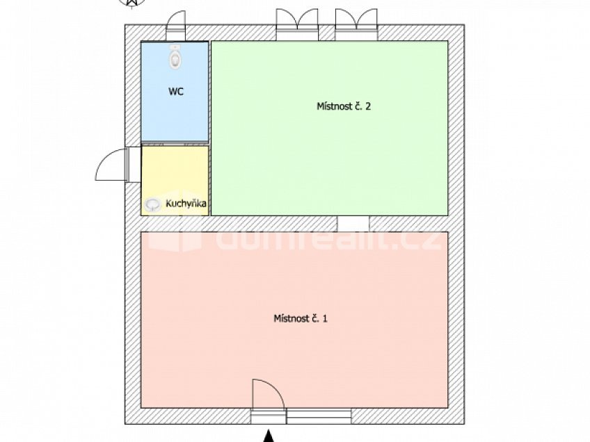 Pronájem  komerční reality 46 m^2 Moskevská, Karlovy Vary 