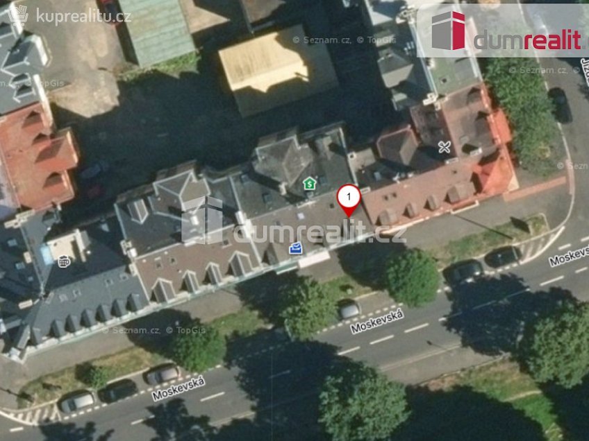 Pronájem  komerční reality 46 m^2 Moskevská, Karlovy Vary 