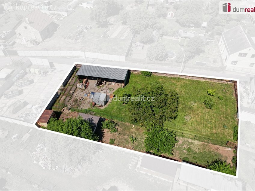 Prodej  stavebního pozemku 1059 m^2 Přestanov, Přestanov 