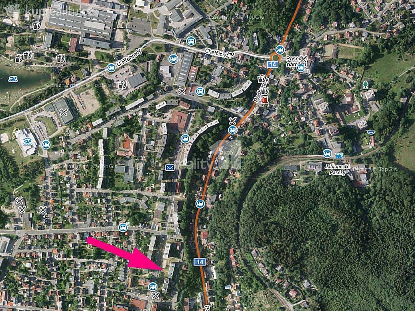 Prodej bytu 2+kk 44 m^2 Pasecká, Jablonec nad Nisou 