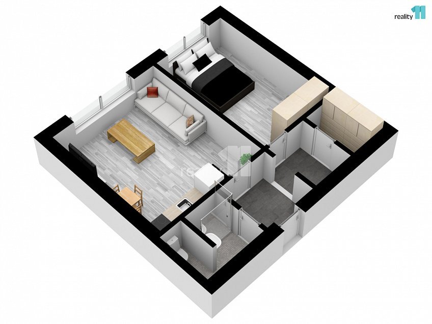 Prodej bytu 2+kk 44 m^2 Pasecká, Jablonec nad Nisou 