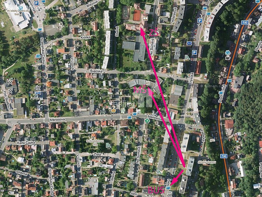 Prodej bytu 2+kk 44 m^2 Pasecká, Jablonec nad Nisou 