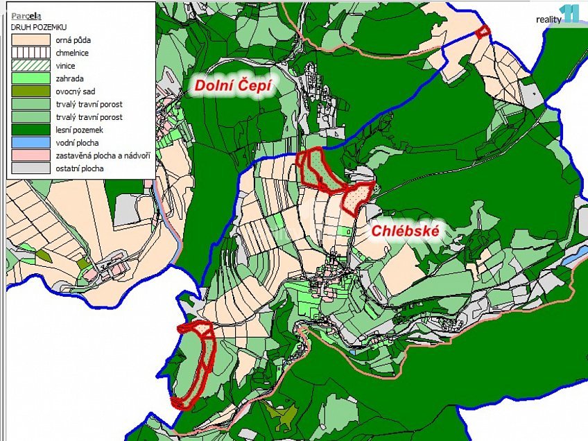 Prodej  pole 87403 m^2 Skorotice, Skorotice 