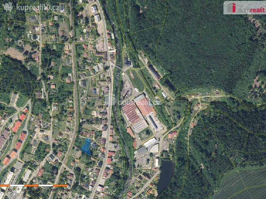 Prodej  stavebního pozemku 2443 m^2 Velké Hamry, Velké Hamry 