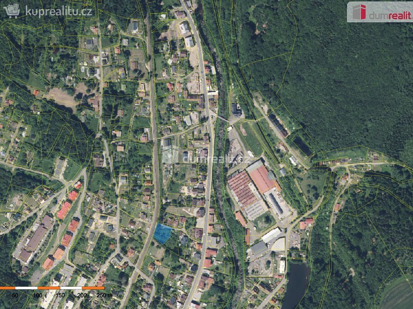 Prodej  stavebního pozemku 2443 m^2 Velké Hamry, Velké Hamry 