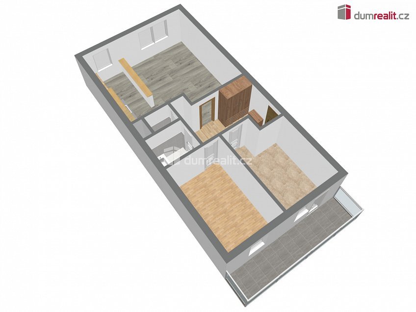Prodej bytu 3+1 67 m^2 Okružní, Roudnice nad Labem 