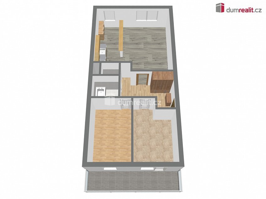 Prodej bytu 3+1 67 m^2 Okružní, Roudnice nad Labem 