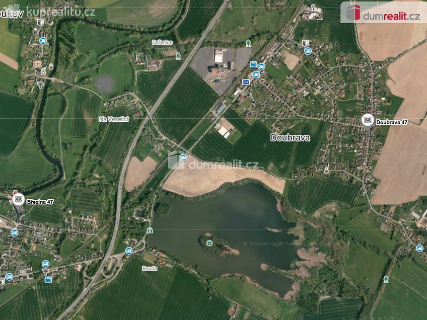 Prodej  pole 23392 m^2 Loukov, Loukov 