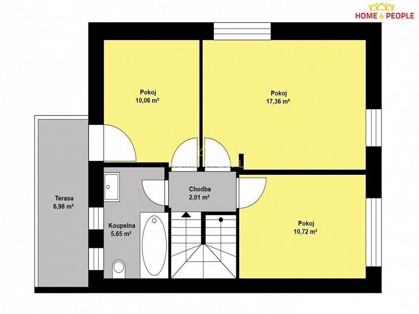 Prodej  rodinného domu 110 m^2 Šeříková, Jesenice 