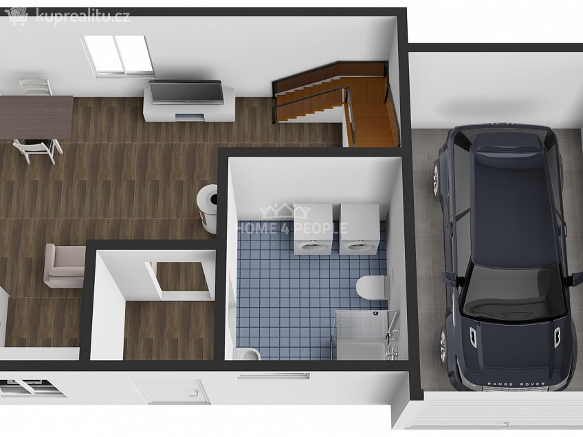 Prodej  rodinného domu 115 m^2 Tůně, Pomezí nad Ohří 
