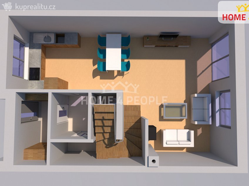 Prodej  rodinného domu 101 m^2 Pohořelice, Pohořelice 