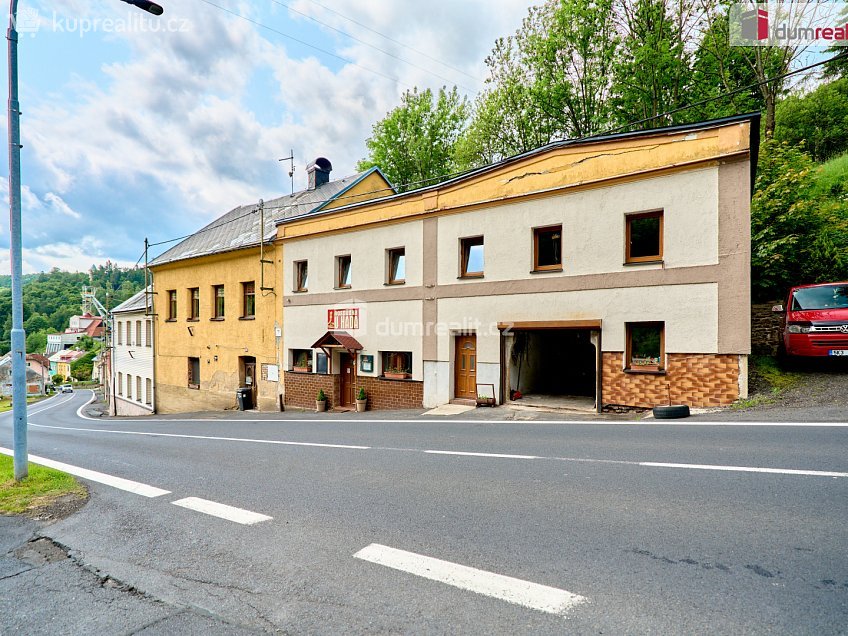 Prodej  rodinného domu 380 m^2 tř. Čs. armády, Jáchymov 