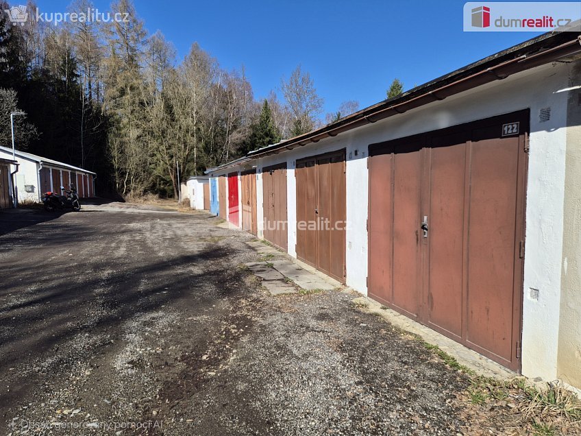 Prodej  garáže 18 m^2 Kaplice, Kaplice 