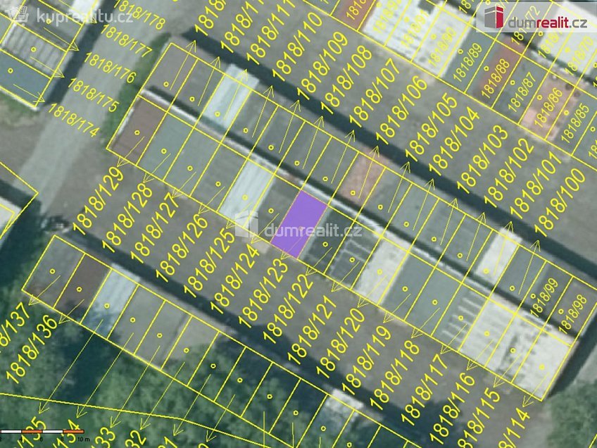 Prodej  garáže 18 m^2 Kaplice, Kaplice 