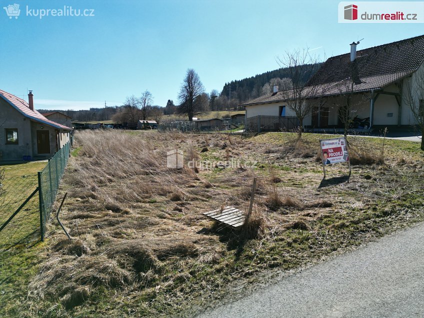 Prodej  stavebního pozemku 1371 m^2 Věžovatá Pláně, Věžovatá Pláně 