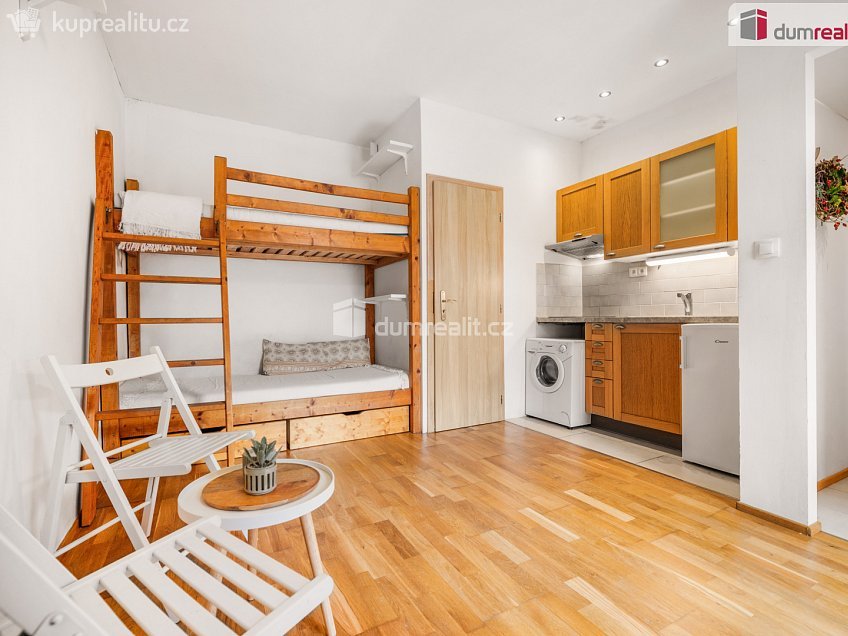 Prodej bytu 1+kk 19 m^2 Milíčova, Praha 3 