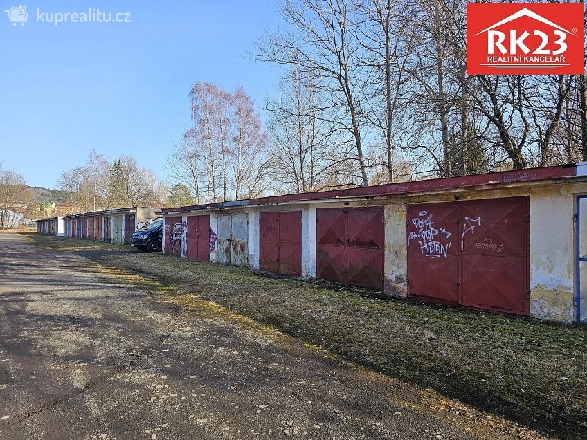 Prodej  garáže 20 m^2 Chebská, Mariánské Lázně 