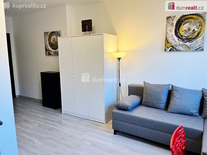 Pronájem bytu 1+kk 18 m^2 K zahradě, Kačice 