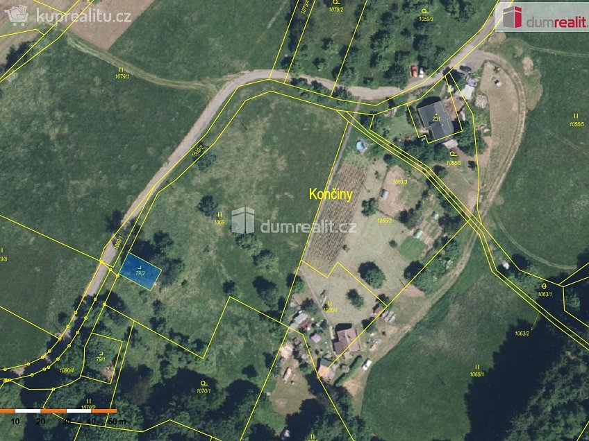 Prodej  stavebního pozemku 5444 m^2 Semily, Semily 