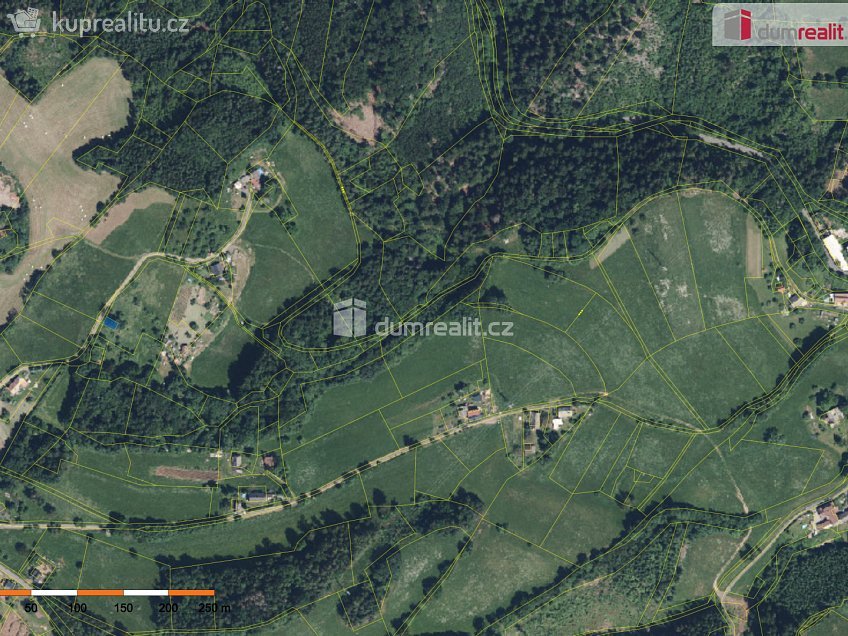 Prodej  stavebního pozemku 5444 m^2 Semily, Semily 