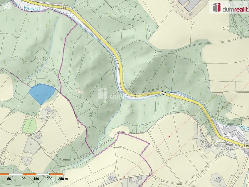 Prodej  lesa 4773 m^2 Semily, Semily 