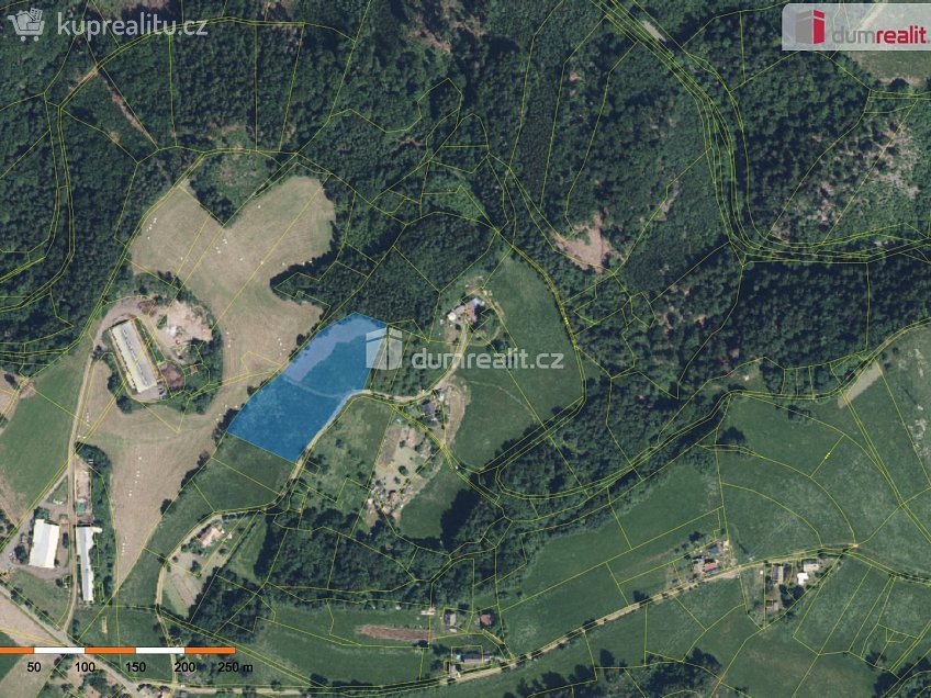 Prodej  louky 11449 m^2 Semily, Semily 