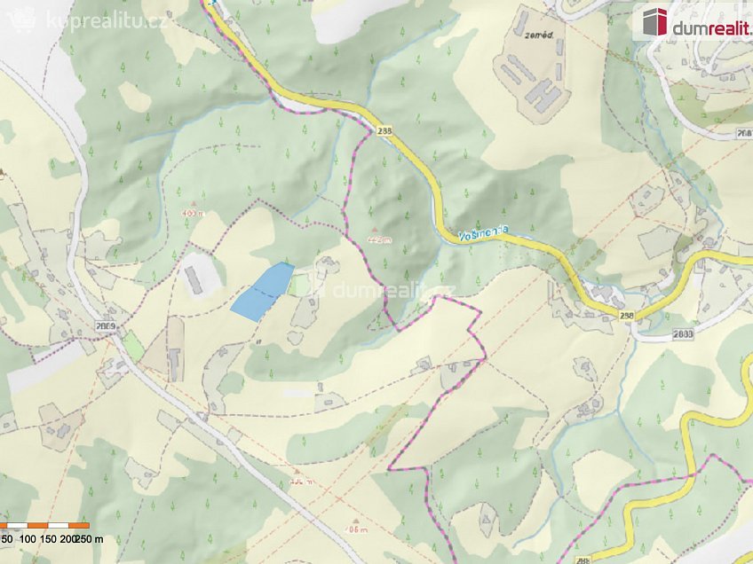 Prodej  louky 11449 m^2 Semily, Semily 