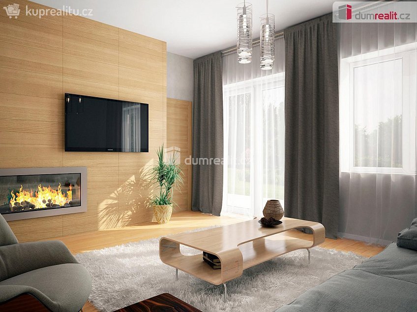 Prodej  projektu  rodinného domu 100 m^2 V Kútě, Uherský Brod 