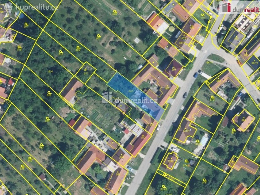 Prodej  projektu  rodinného domu 100 m^2 V Kútě, Uherský Brod 