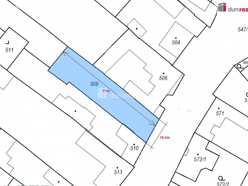 Prodej  projektu  rodinného domu 100 m^2 V Kútě, Uherský Brod 