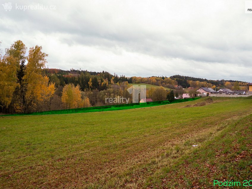 Prodej  pole 1389 m^2 Včelnička, Včelnička 