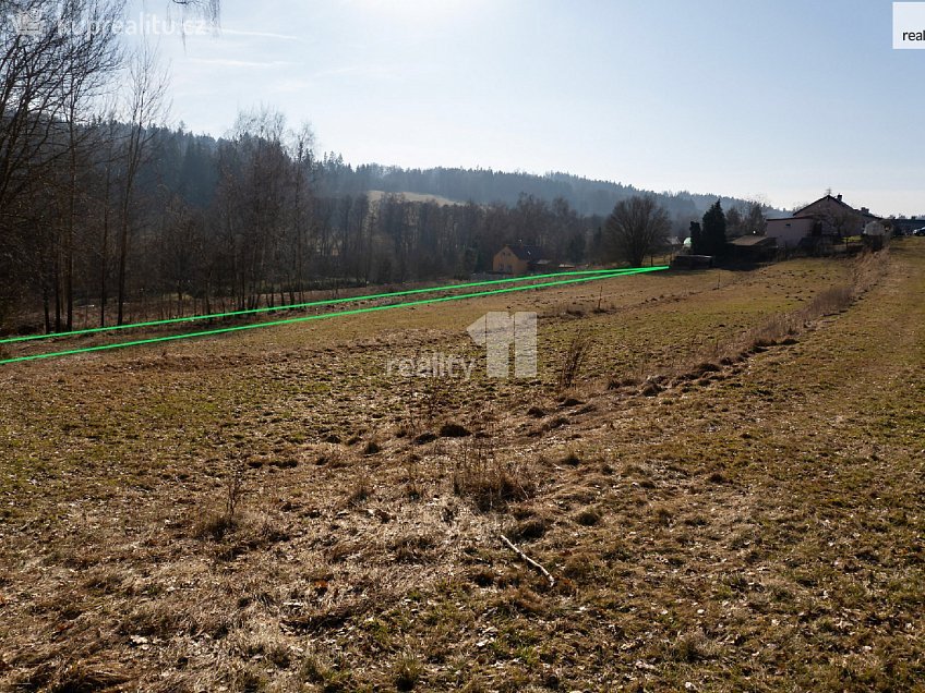 Prodej  pole 1389 m^2 Včelnička, Včelnička 