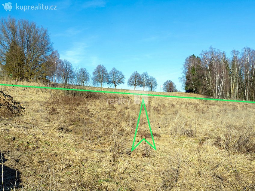 Prodej  pole 1389 m^2 Včelnička, Včelnička 