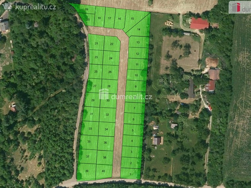 Prodej  zahrady 264 m^2 Praha-Dubeč, Praha-Dubeč 