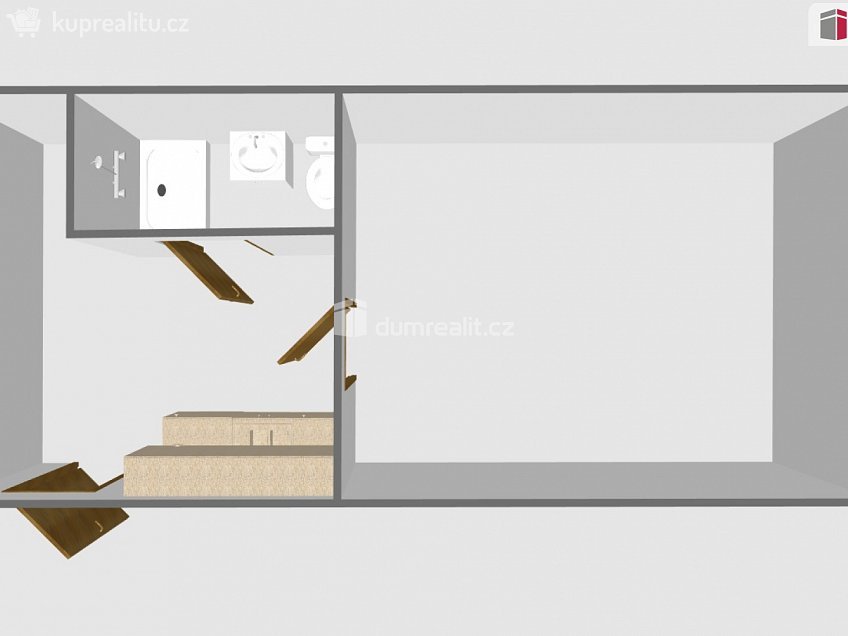 Pronájem bytu 1+1 30 m^2 Zámecká, Mikulov 