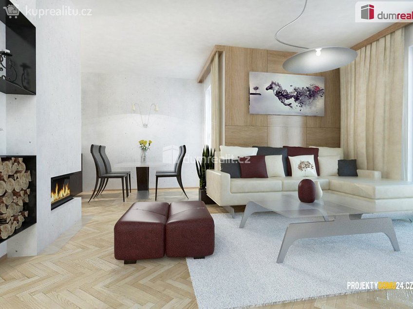 Prodej  projektu  rodinného domu 100 m^2 Troubky-Zdislavice, Troubky-Zdislavice 