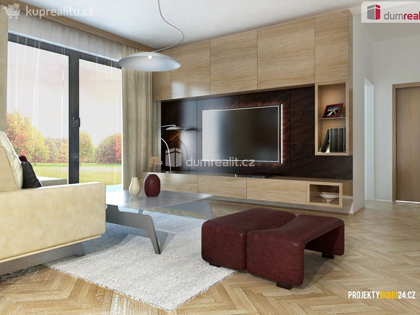 Prodej  projektu  rodinného domu 100 m^2 Troubky-Zdislavice, Troubky-Zdislavice 