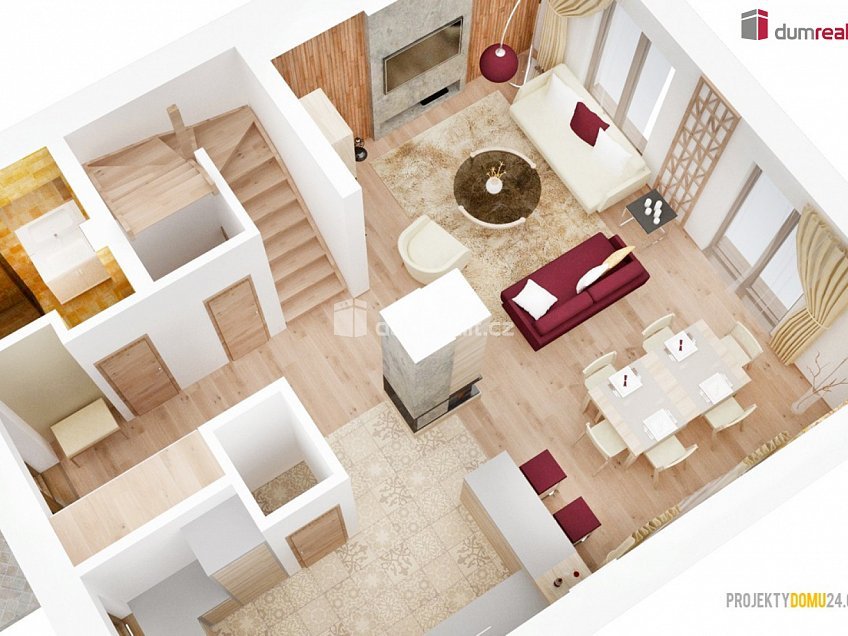 Prodej  domu na klíč 121 m^2 Rudice, Rudice 